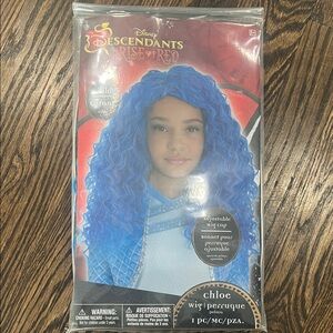 Disney Descendants Vibrant Blue Kids Wig